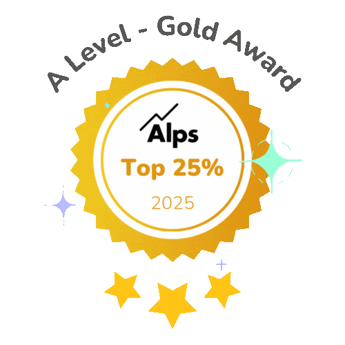 Sixth Form - A Level - Gold Award - Top 25%